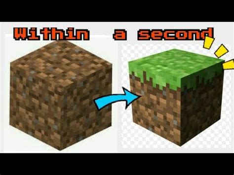 How To Get Grass To Grow In Minecraft How to get Grass on your Dirt Blocks - Minecraft - YouTube